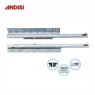 ANDISI V2 アンダーマウント ドラージャス スライドクリップ 単一拡張家具キャビネットのための軟閉