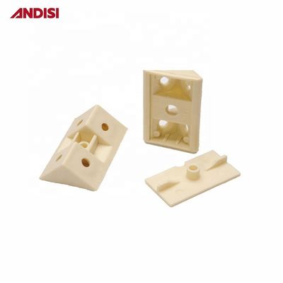 ホーム オフィス 家具 キャビネット ABS プラスチック ブレーケット コンネクタ 白/黒/茶色の仕上げ