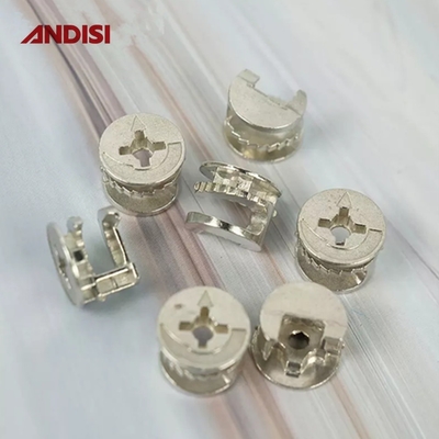 ナイロン/銅/亜鉛合金 家具接続ボルト エクセントリック カムロック ミニ固定螺栓