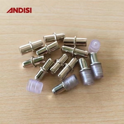 機能家具 接続フィッティング 5x16 透明なプラスチックキャップキャビネットサポート