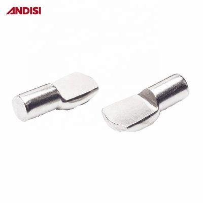 5mm/7mm ニッケル付鋼 L形家具関節 シェルフサポートコネクター