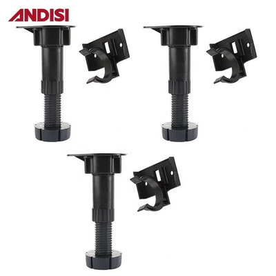 PP/ABS 材料 キッチン スプリンクフット 家具の高さ 3 100-170mm 調整可能なクリップ