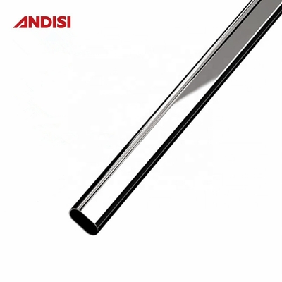モダン 30x15 家具 クロム 黒 オーバル クローゼット チューブ 0.7mm クローゼット ストッド 吊り輪