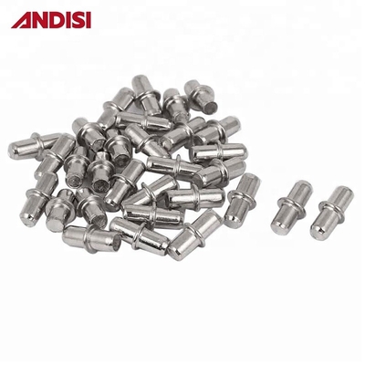 ニッケル付/亜鉛付 シェルフサポート スタッド シェルフ シェルフ用のピンブレーキット 5mm 6mm