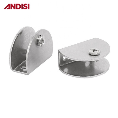 キッチン家具 ハードウェア 壁マウント ガラスシェルフ サポート ブレーケット クランプ クリップ 12.5*48mm