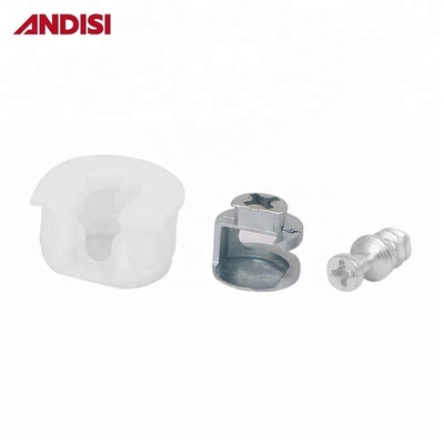 ANDISI 家具フィッティング キャビネット 木製 ミニ固定 接続ボルト 棚接続器