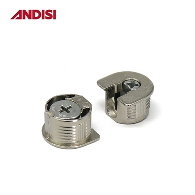 亜鉛合金 20mm スレッド カム ロック ミニ 固定 シェルフ サポート ホールダー 家具 コンネクタ