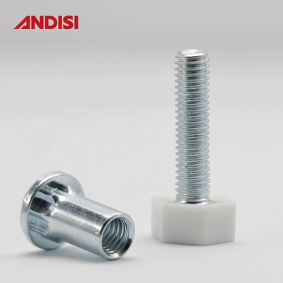 調整可能なスクリュー足と6MMのデスク家具の下の足 M 長さ20/25/30/35mm