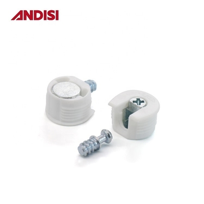 家具キャビネット接続フィッティング ラフィックス プラスチック 木製 結合接続器 20mm