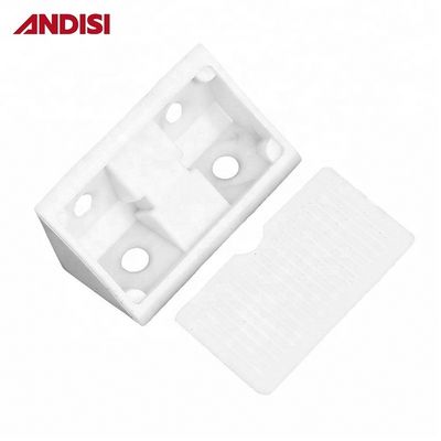ホーム オフィス 家具 キャビネット ABS プラスチック ブレーケット コンネクタ 白/黒/茶色の仕上げ
