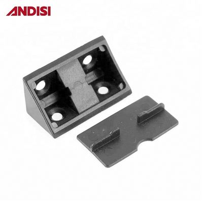 ホーム オフィス 家具 キャビネット ABS プラスチック ブレーケット コンネクタ 白/黒/茶色の仕上げ