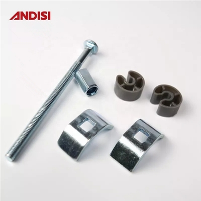 M6 家具 キッチン キャビネット 共同 作業台 ボルト 接続器 亜鉛 塗装 グレー 表面