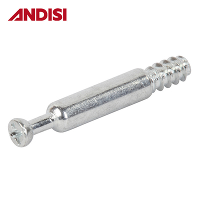 家具 接続ボルト ミニ 固定 スクロール 釘 33/36/46mm 亜鉛 ステール M4 モダン ハードウェア